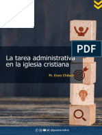 La Tarea Administrativa en La Iglesia Cristiana