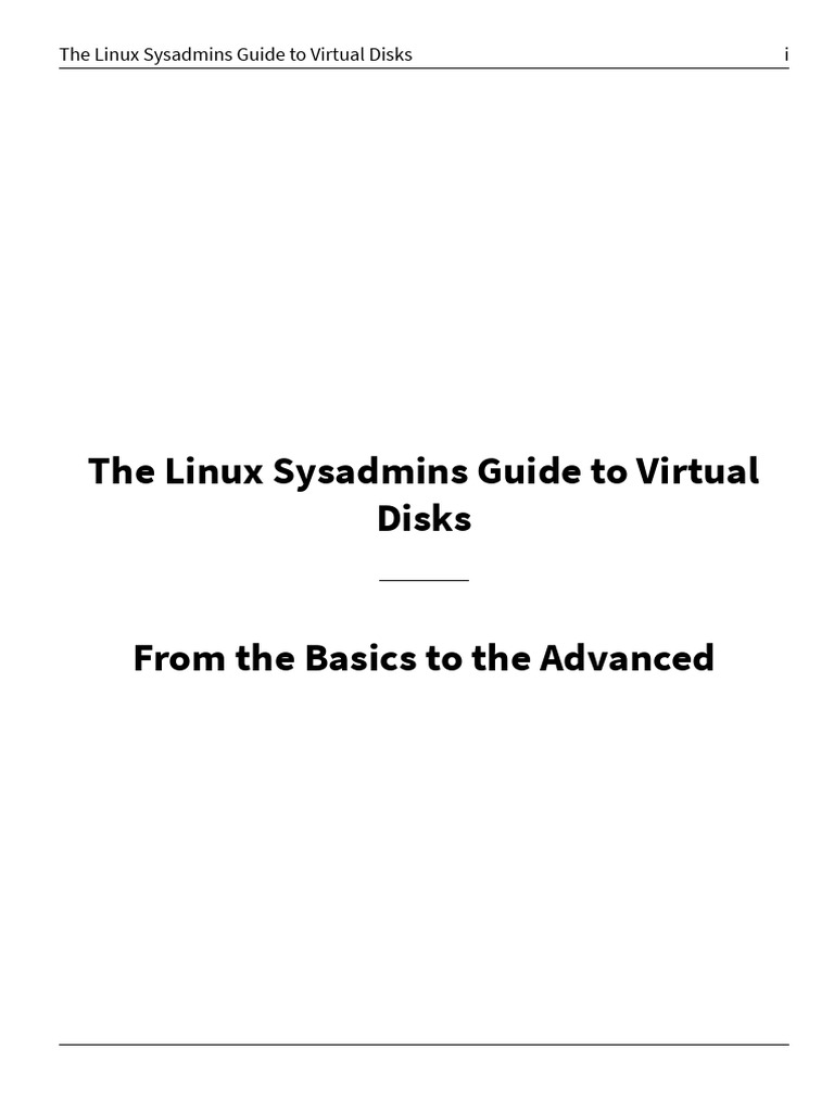 Virtual Disk Operations | PDF | File System | Hard Disk Drive