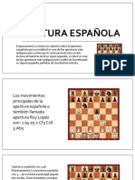 Enciclopedia de aperturas: Ruy López o Apertura española