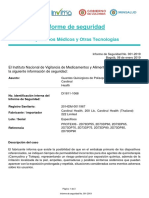 Informe de Seguridad No#001-2019