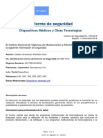 Informe de Seguridad No - #198-2019