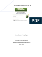 Ensayo Economia Colombiana en Tiempos de Covid-19