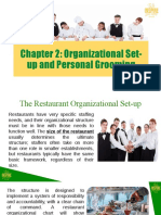 Chapter 2 Organizational Set-Up and Personal Grooming