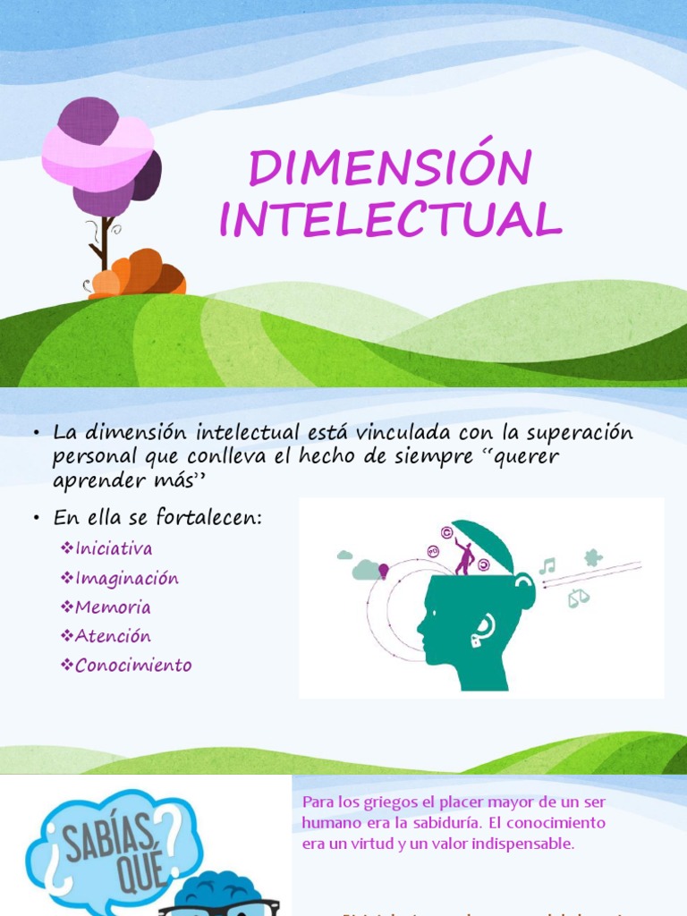 Dimensión Intelectual y Autoconocimiento | PDF | Iniciativa empresarial ...