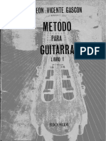  Metodo Para Guitarra LV Gascon