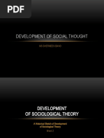 Development of Social Thought Week 2