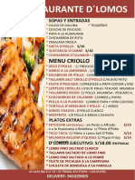 Menu Del Dia 15-02-2021