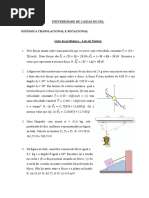 Lista 1 Leis de Newton