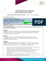 Activity Guide and Evaluation Rubric - Unit 2 - Task 4 - Suprasegmentals