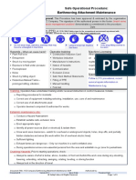 Earthmoving Attachment Maintenance: Safe Operational Procedure