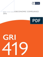 Gri 419: Socioeconomic Compliance