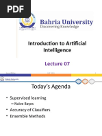 Introduction To Artificial Intelligence: Amna Iftikhar Fall ' 2019 1