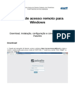 Manual Acesso Remoto TJDFT VPN Windows