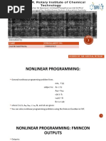 Subject: Process Modelling, Simulation and Optimization (2180503) Topic: Solve NLP Optimization Problems Using Matlab/Scilab