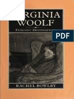 Rachel Bowlby - Virginia Woolf - Feminist Destinations (Rereading Literature) - B. Blackwell (1988)