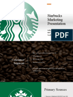 Starbucks Marketing Final Project MKT 345 Lydia Harris