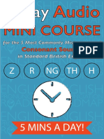 NEW PDF Version - 5 DAY Audio Course for 5 Most Commonly Mispronounced CONSONANTS