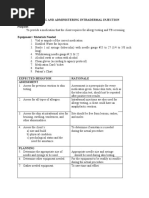 Preparing and Administering Intradermal Injection Purpose