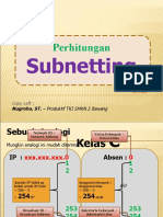 Panduan 1 Subnetting