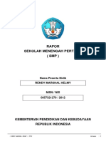 Pelengkap - Rapor - RENDY MARSHAL HELMY - 20202