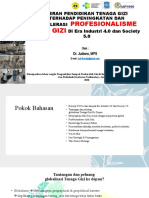 Peran Pendidikan Jurusan Gizi Terhadap Peningkatan Profesionalisme Ahli Gizi Di Era Revolusi 4.0 Dan Society 5.0 Final 2