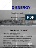 Wind Energy: Siraj Ahmed