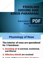 Fisiologi Hidung Dan Sinus Paranasal