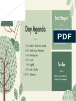 Forest Daily Agenda Slide