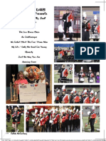 Marching Band Year Book Page 1