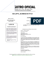 APIVE Ley Organica Reformatoria Del Codigo Organico General de Procesos RO Suplemento 517 26-06-2019