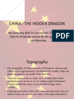 China: The Hidden Dragon