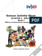 Science Activity Sheet: Quarter 2 - Melc 8 Week 7