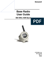 Base Radio User Guide: 900 MHZ Ism Band