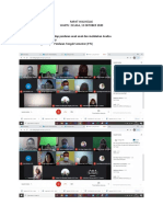 Selasa, 13 Oktober 2020 Rapat Wali Kelas