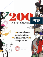 200 años después. Los escolares preguntan, los historiadores responden - Proyecto Especial Bicentenario de la Independencia del Perú