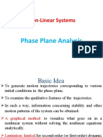 Non-Linear Systems: Phase Plane Analysis