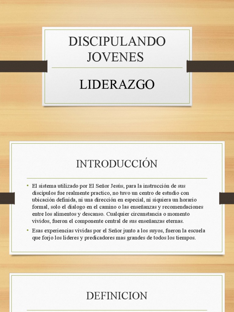 Liderazgo en La Iglesia | PDF | Liderazgo | Cristo (título)