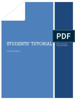 Tutorial Cambridge 2018