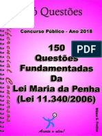 LEI MARIA DA PENHA - LEI #11.340 - 2006-Apostila Amostra