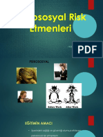 20 - Psikososyal Risk Etmenleri