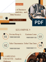 Kelompok 9 - Big Data Analictic - An Overview of Business Intelligence, Analytics, and Data Science