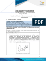 Guía de Actividades y Rúbrica de Evaluación - Unidad 2 - Fase 3 - Modelamiento