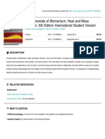 Wiley - Fundamentals of Momentum, Heat and Mass Transfer, 6th Edition International Student Version - 978!1!118-80868-9