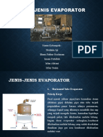 Tugas Kelompok 6 Jenis-Jenis Evaporator