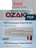 Sop Pemasangan Ozaki