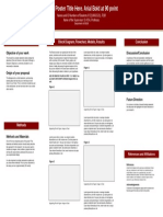 A2 Poster Template Generic 42x60 66