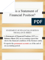 Understanding the Statement of Financial Position