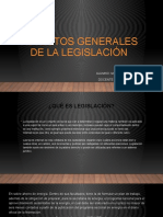 Aspectos Generales de La Legislación