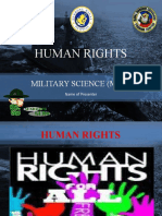Human Rights: Military Science (Ms-1)