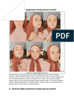 Tutorial hijab pashmina simpel3